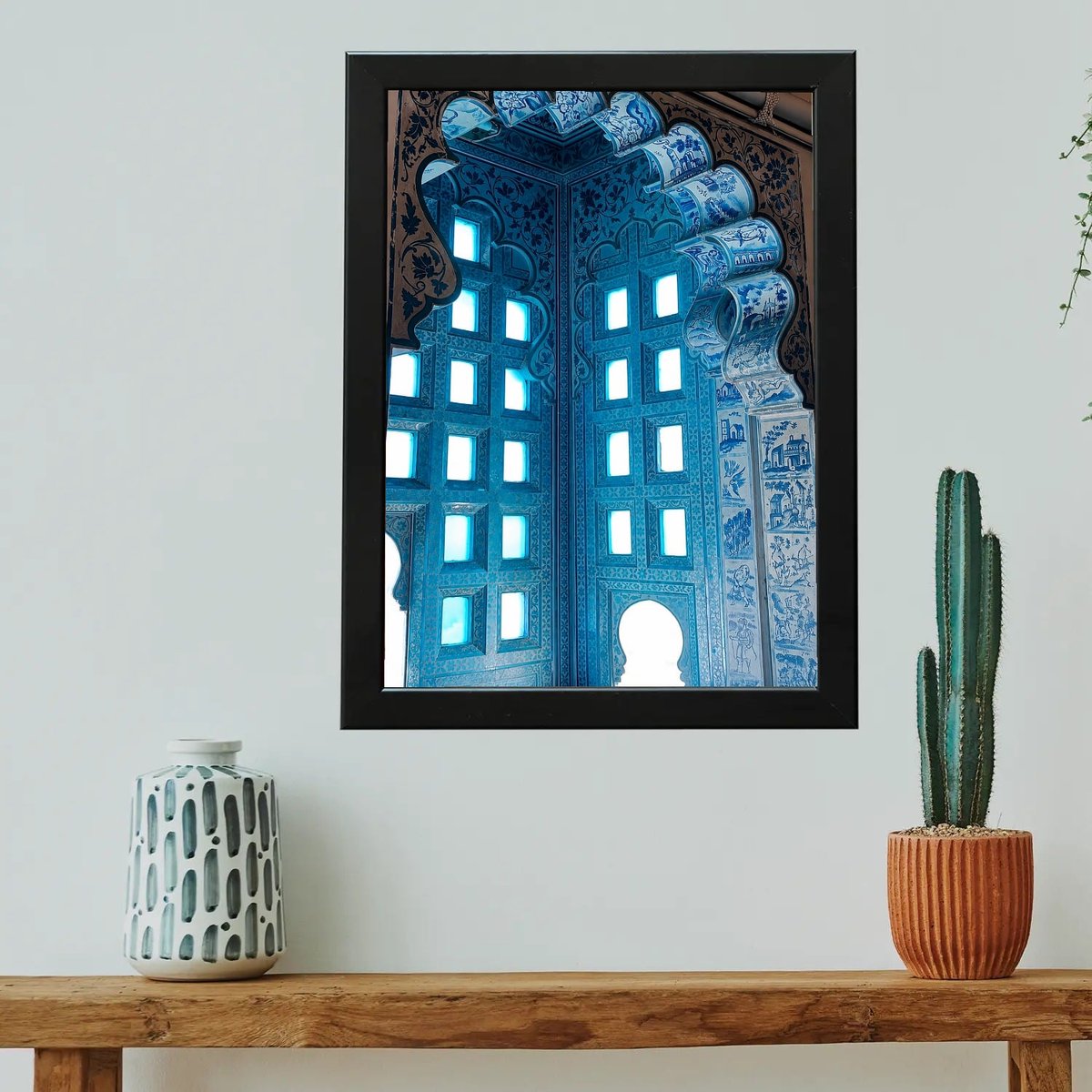 Azure Palace Archway — Wooden finish