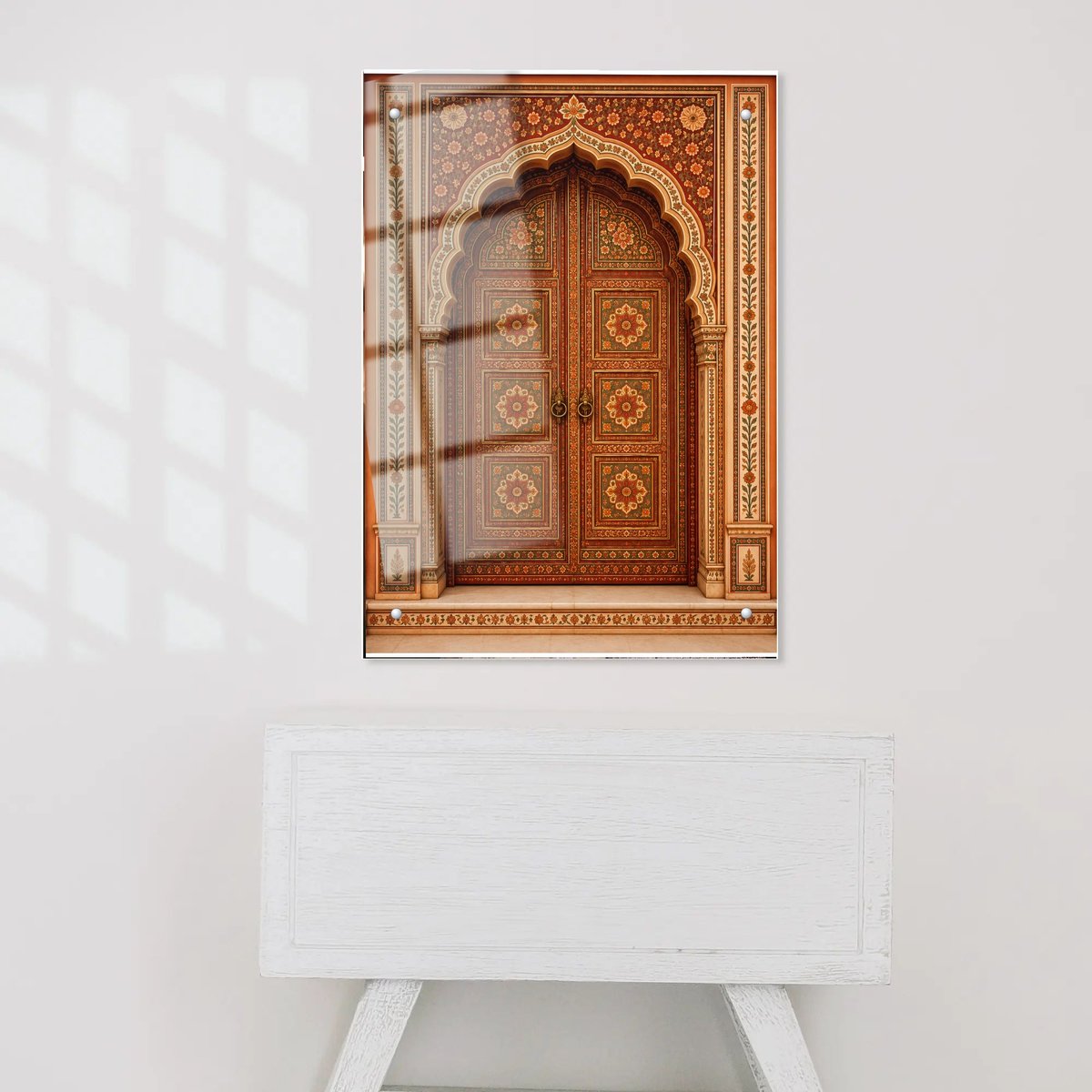 Ornate Heritage Doorway — Acrylic finish