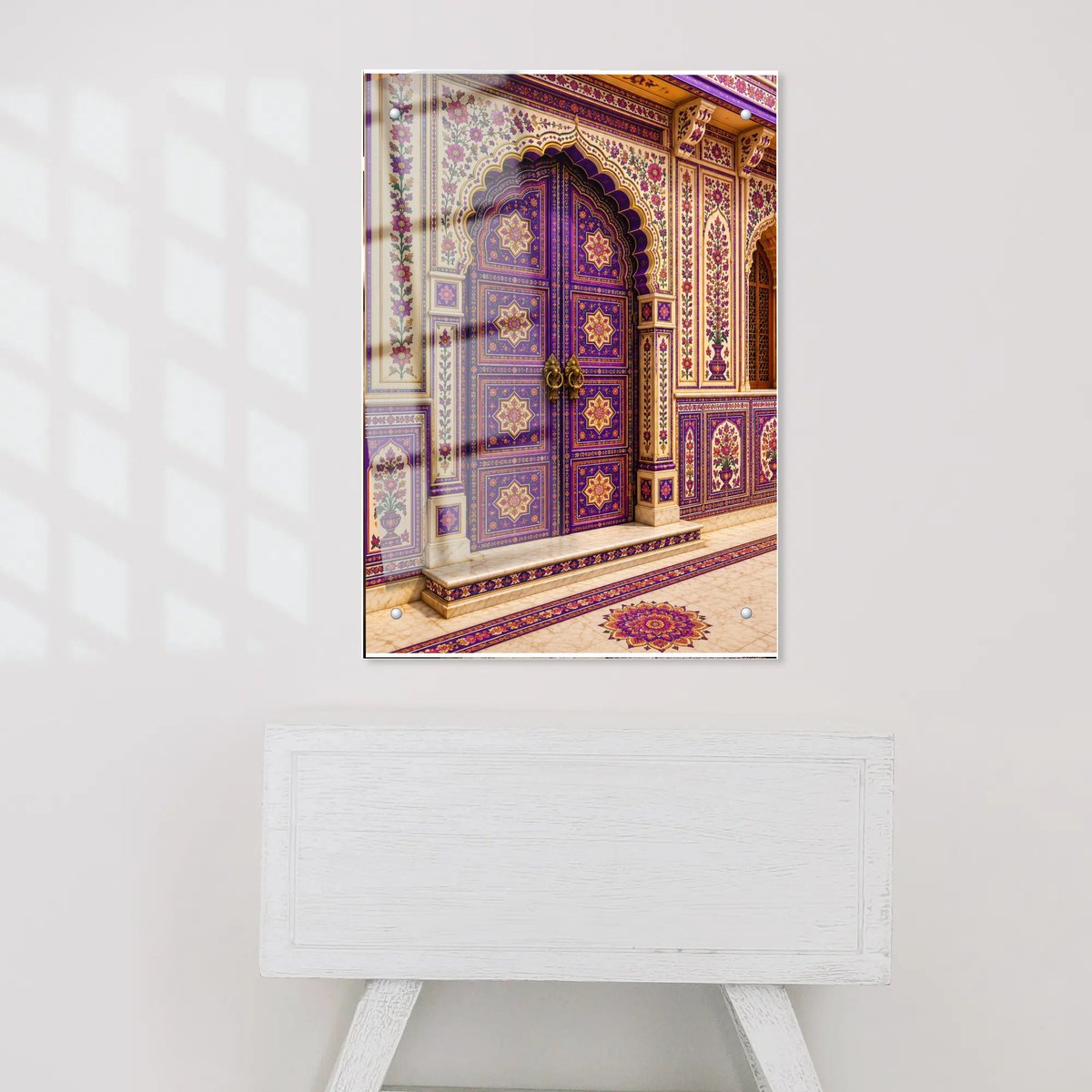Vibrant Palace Entryway — Acrylic finish