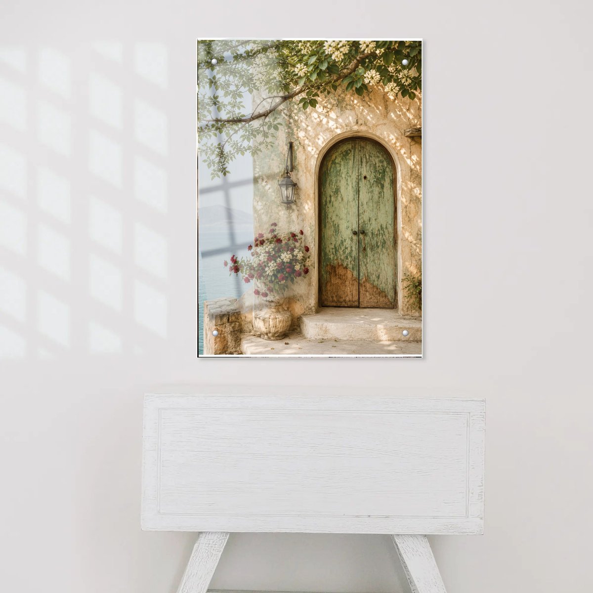 Door to Mediterranean Dreams — Acrylic finish