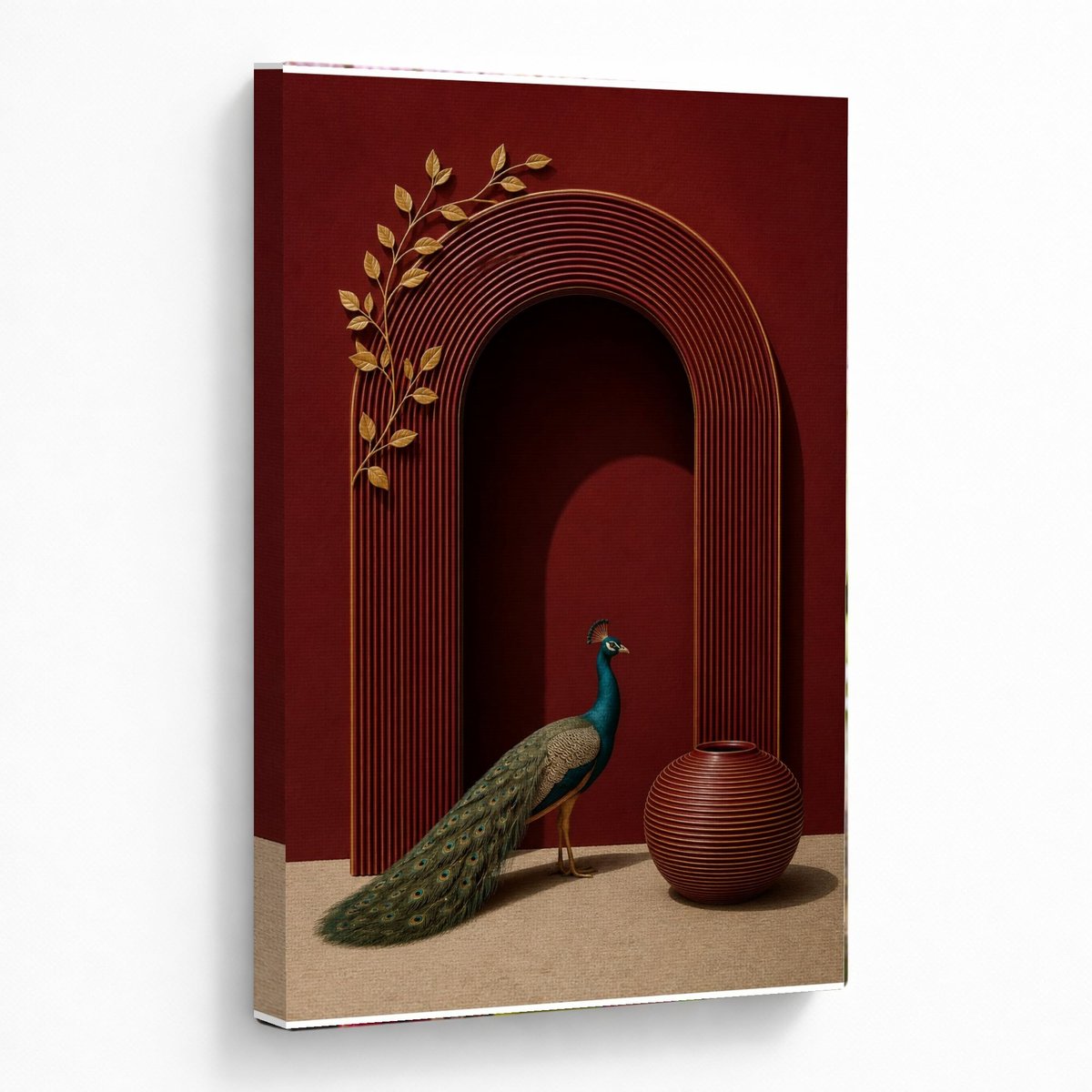 Crimson Arch Peacock Dream — room view 5