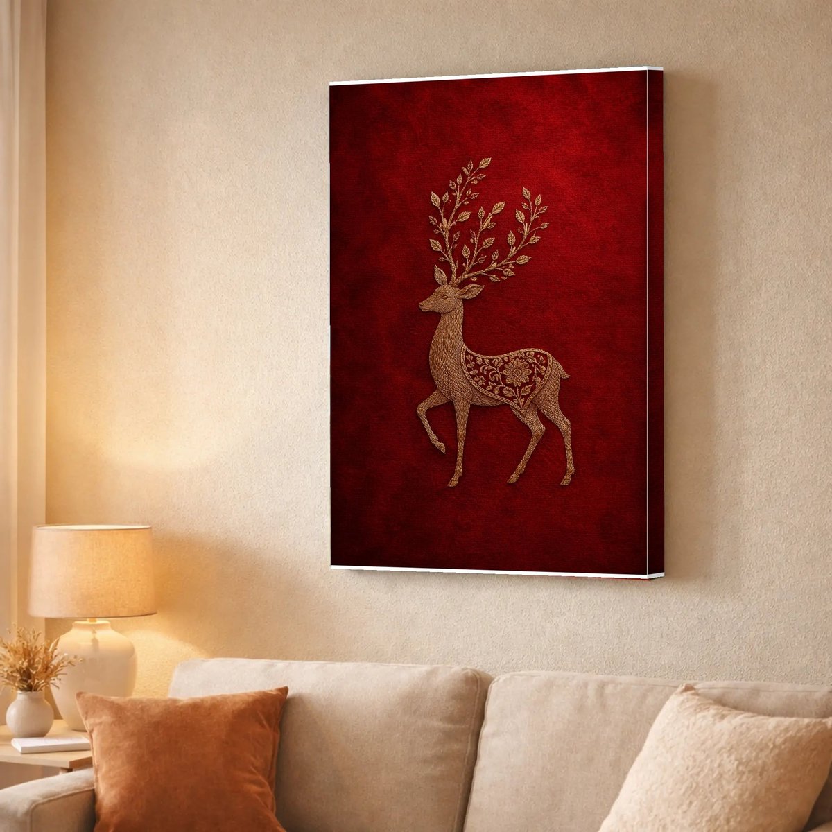 Canvas finish