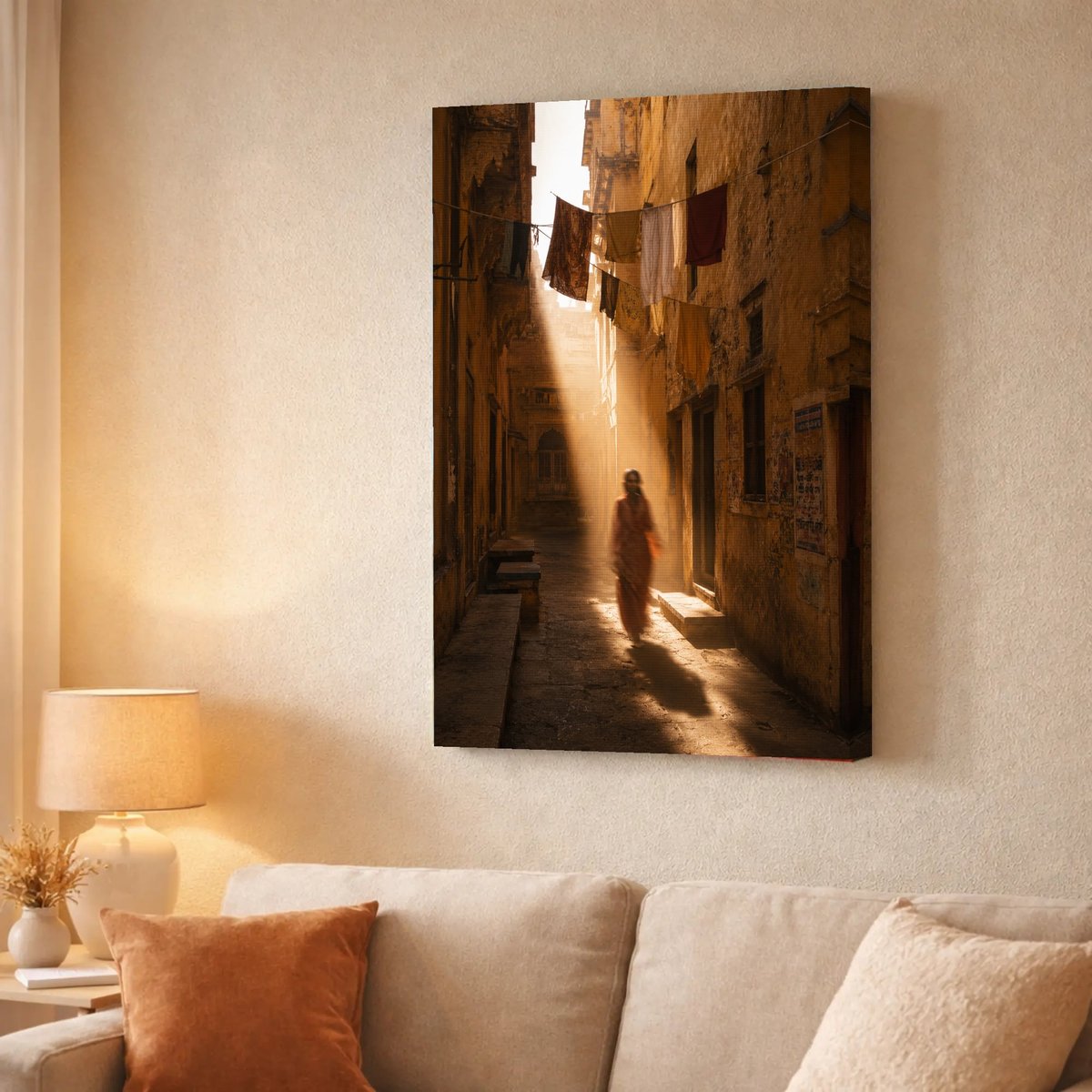 Canvas finish