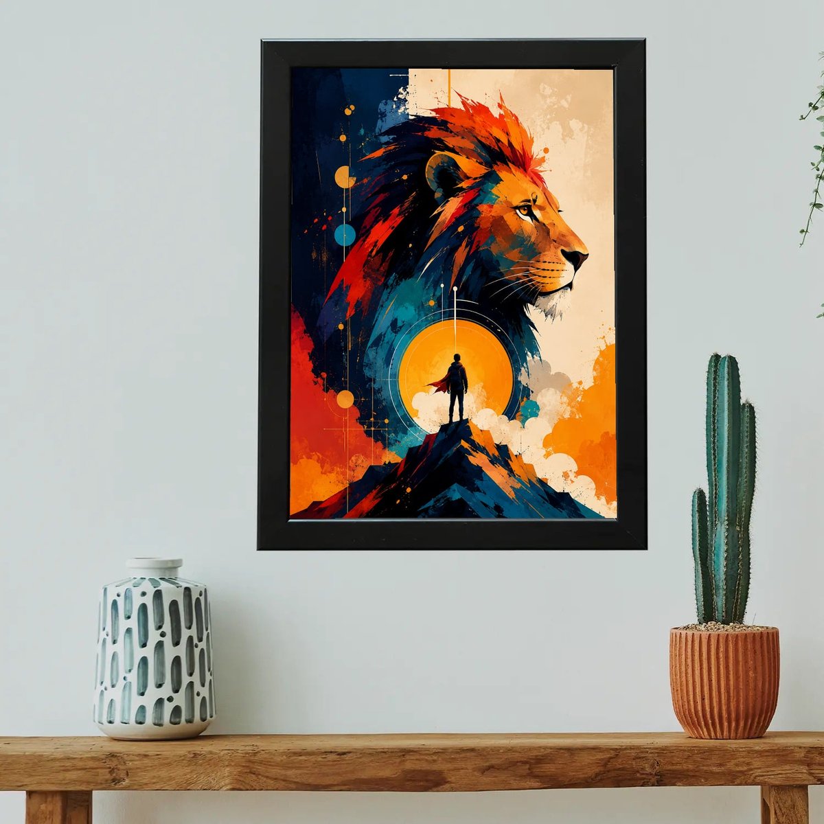 Summit of the Lionhearted — Wooden finish