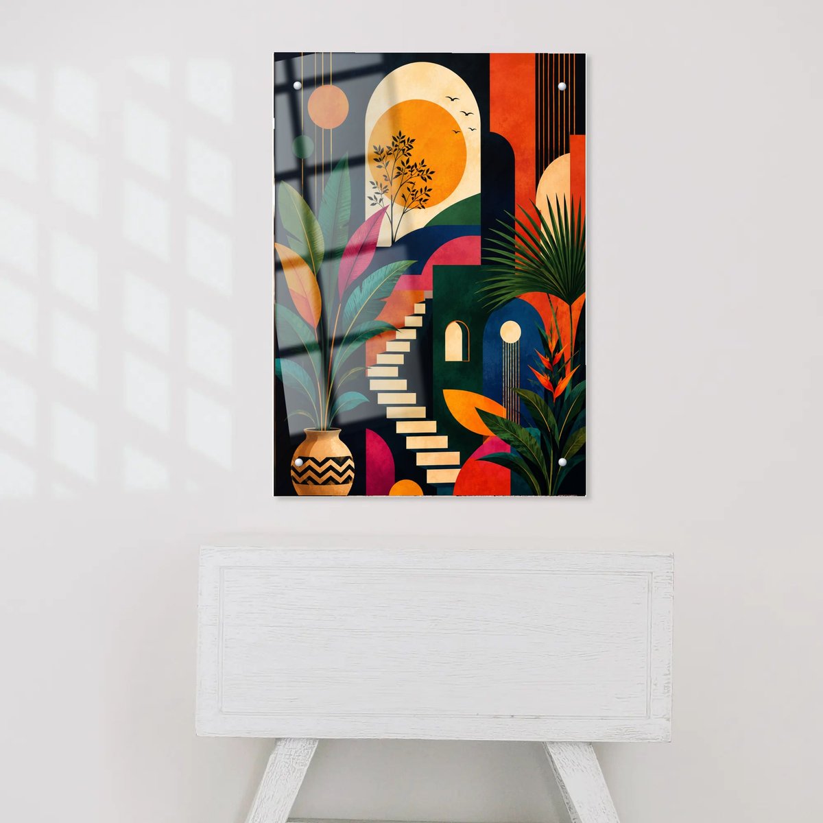 Archway to Tropical Dreams — Acrylic finish