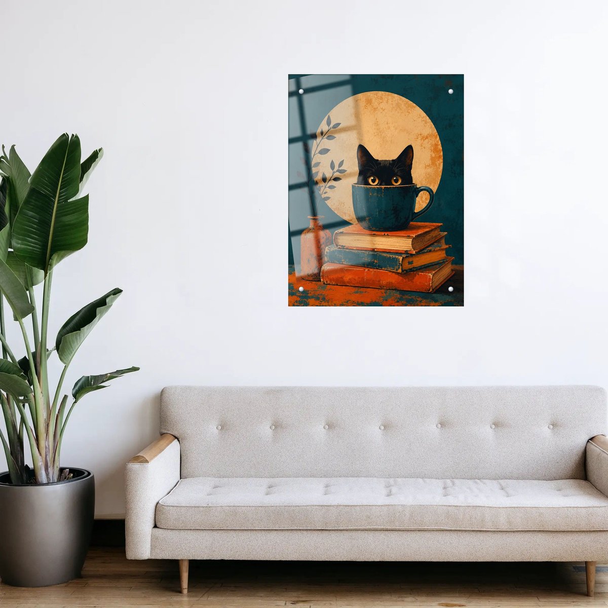 Black Cat's Bookish Moon โ room view 3