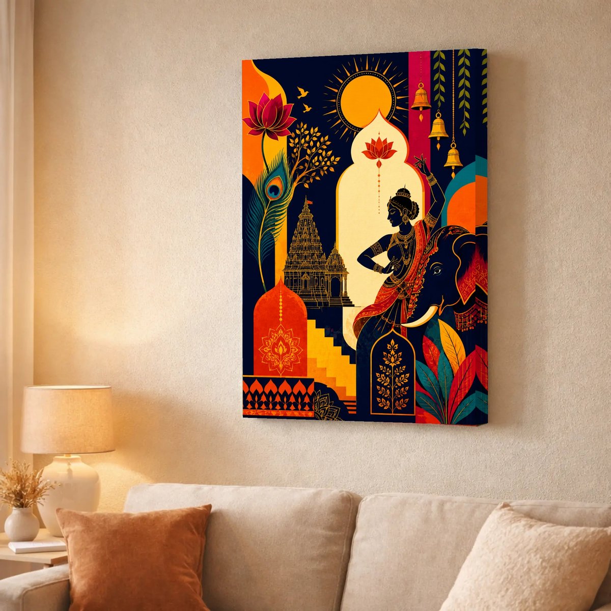Canvas finish