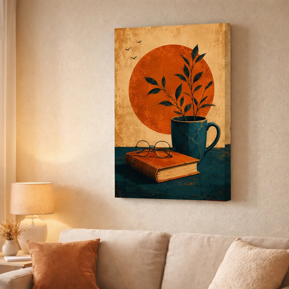 Canvas finish